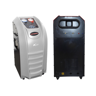 Máquina refrigerante de la recuperación de la CA del ABS gris 80kg con la exhibición del LCD